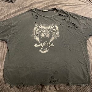 Distressed Zara Graphic Tee